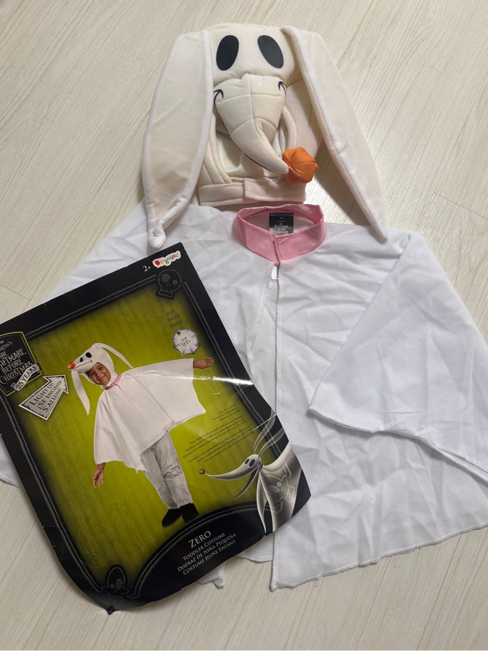 The Nightmare Before Christmas Zero Costume